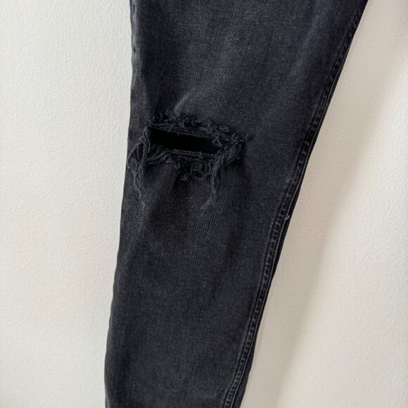 Agolde Black/Washed out Black Jeans. - Picture 6 of 13